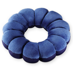 Hátpárna, mikrogolyókkal töltve, Ø 33 cm