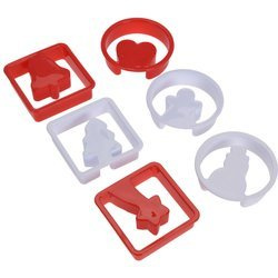 Karácsonyi süteményformák, 12 darab