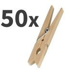 Fehérnemű csipeszek, mosáshoz - 50 darabos készlet, WENKO