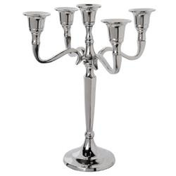 Fém gyertyatartó, 22 cm