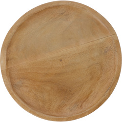 NIG fa tányér, Ø 28 cm