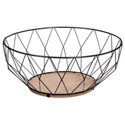 Fém gyümölcskosár, Ø 28 cm