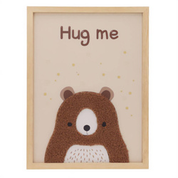 Keretezett poszter aranyos felirattal a gyerekszobába, 30 x 40 cm