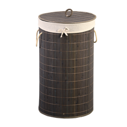 Bambusz szennyestartó textilbetéttel, 35 x 60 cm