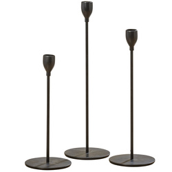 Fém gyertyatartók vacsora gyertyákhoz, MALTE