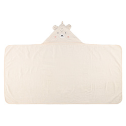 TEDDY kapucnis gyerek törölköző, 70 x 140 cm