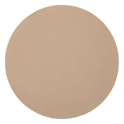 TENOR tányéralátét, kerek, bézs, Ø 38 cm