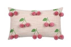 Cseresznye díszpárna, CSERESZNYA, 30 x 50 cm