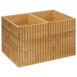 TERRE INCONNUE kozmetikai rendező, 3 rekesz, bambusz