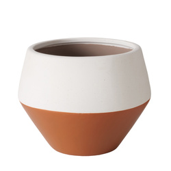 Két színű virágcserép burkolat MARLIS, Ø 25,5 cm