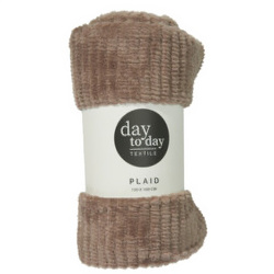 Flanel takaró 160 x 130 cm, barna