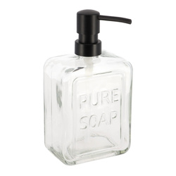 PURE SOAP üveg szappanadagoló, 550 ml