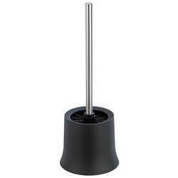 Kefetartó + WC-kefe, WENKO, fekete