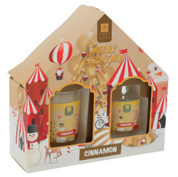 Illatcsomag olaj 40 ml + gyertya, fahéj