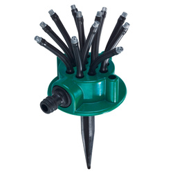 Kerti permetező, 12 rugalmas tömlő, Maximex