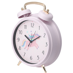 SAFI gyerek ébresztőóra, Ø 24 cm, rózsaszín
