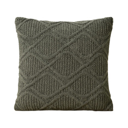 CHENILLE díszpárna, kötött, 45 x 45 cm