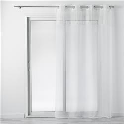 MADI modern függöny a nappaliba, gyűrűs felfüggesztéssel, 140 x 240 cm