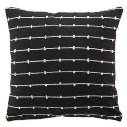 LINECHIC dekoratív párna, újrahasznosított pamut, 45 x 45 cm