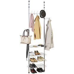 Teleszkópos ruházati szervező APOLLON, előszobai állvány, WENKO