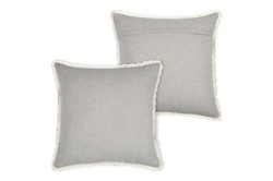 CLARINE dekoratív párna csipkével, 40 x 40 cm