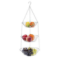 Gyümölcsös konyhai kosarak, 3 szint, ZELLER