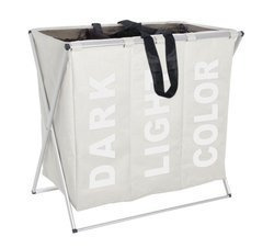 TRIO mosószeres tároló - akár 130 liter, WENKO, bézs