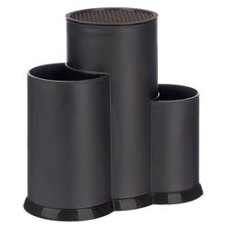 Műanyag késállvány, 12,5 x 23 x 22 cm