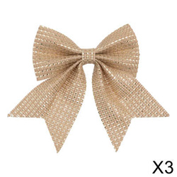 Juta masni, arany szállal, 12 x 13 cm, 3 darab