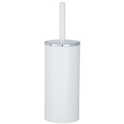 INCA kefe tartó + WC kefe, WENKO, fehér