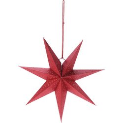 Ablakdísz, papírcsillag, 45 cm