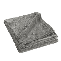 Flanel takaró a kanapéra, NELIA, 125 x 150 cm