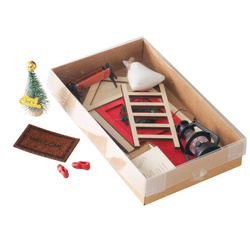 DIY elf ajtó, falidísz, 17 cm