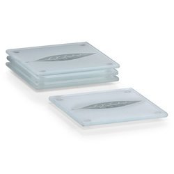 Poháralátét, üveg alátét - 4 darabos készlet, ZELLER