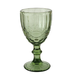 Kehely díszítéssel, zöld, AURORA, 300 ml