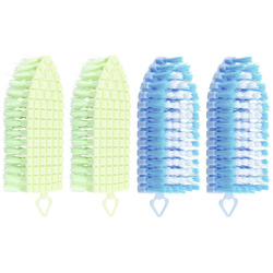 Rugalmas tisztító kefe, 4 darab, Maximex