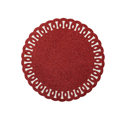 Csillogó tányéralátét, Ø 38 cm