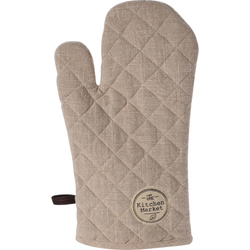 ENDO konyhai kesztyű, pamut, öko-bőr fogantyúval