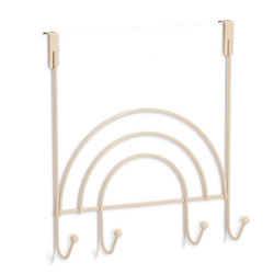 Ajtóra akasztható fém kampós akasztó.