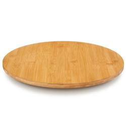 ORVA bambusz forgatható tálca snackekhez, Ø 40 cm