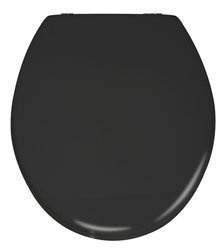 PRIMA WC-deszka - MDF, WENKO, fekete