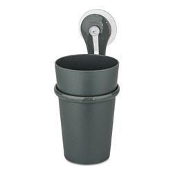 LOOP fürdőszobai bögre fogantyúval, KOZIOL, újrahasznosított fehér