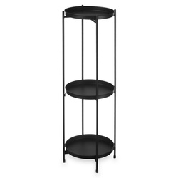 Fém virágtartó 3 szintes, Ø 24 cm