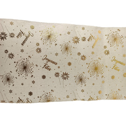 Karácsonyi mintás asztalterítő