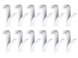 Horgok, radiátor rácsra akasztható akasztók, 12 darabos készlet, WENKO