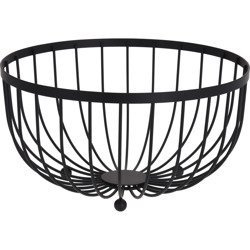 Gyümölcs- és zöldségtartó, Ø 25 cm, fém