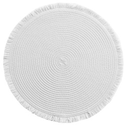 FALBALA fröccsöntött tányéralátét, Ø 38 cm