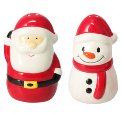 Só- és borsszóró NOELUNE Mikulás és hóember