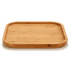 Négyzet alakú falatka tálca, 20 x 20 cm