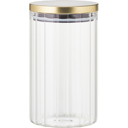 Üveg befőttesüveg arany fedéllel, 1000 ml